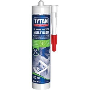 SILICONE ACETICO UNIVERSALE TYTAN TRASPARENTE