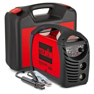 Saldatrice Inverter Ad Elettrodo TELWIN Completa Di Accessori In Valigetta FORCE 165
